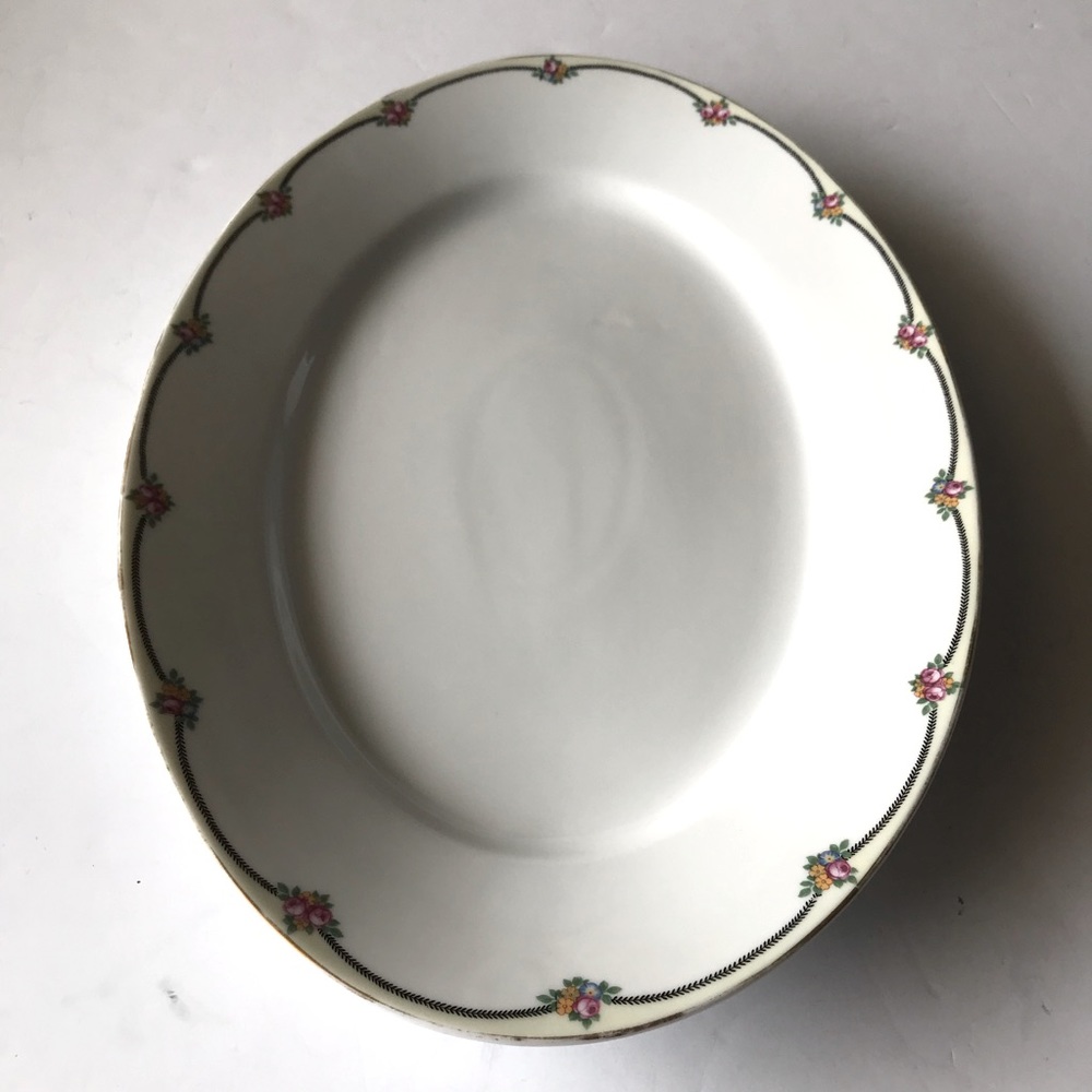 Thomas ( Rosenthal) “ Rose Point” Vintage Platter